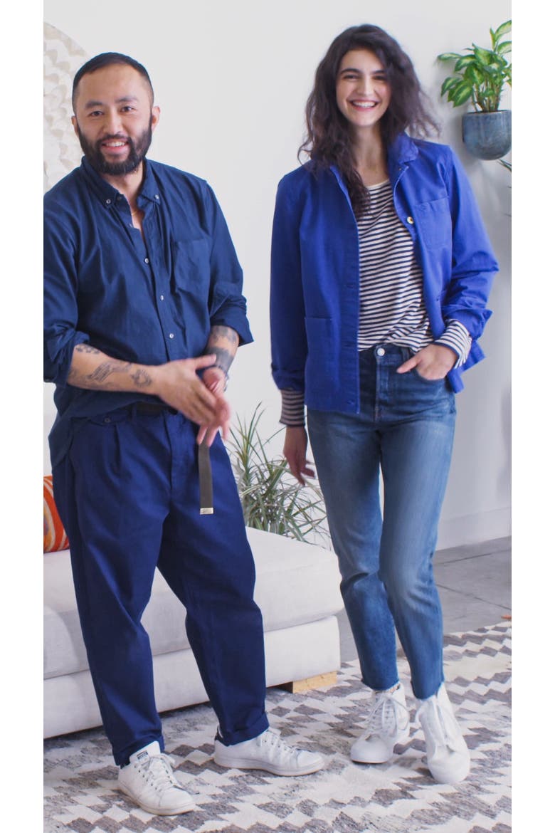 Cotton Herringbone Workers Jacket video