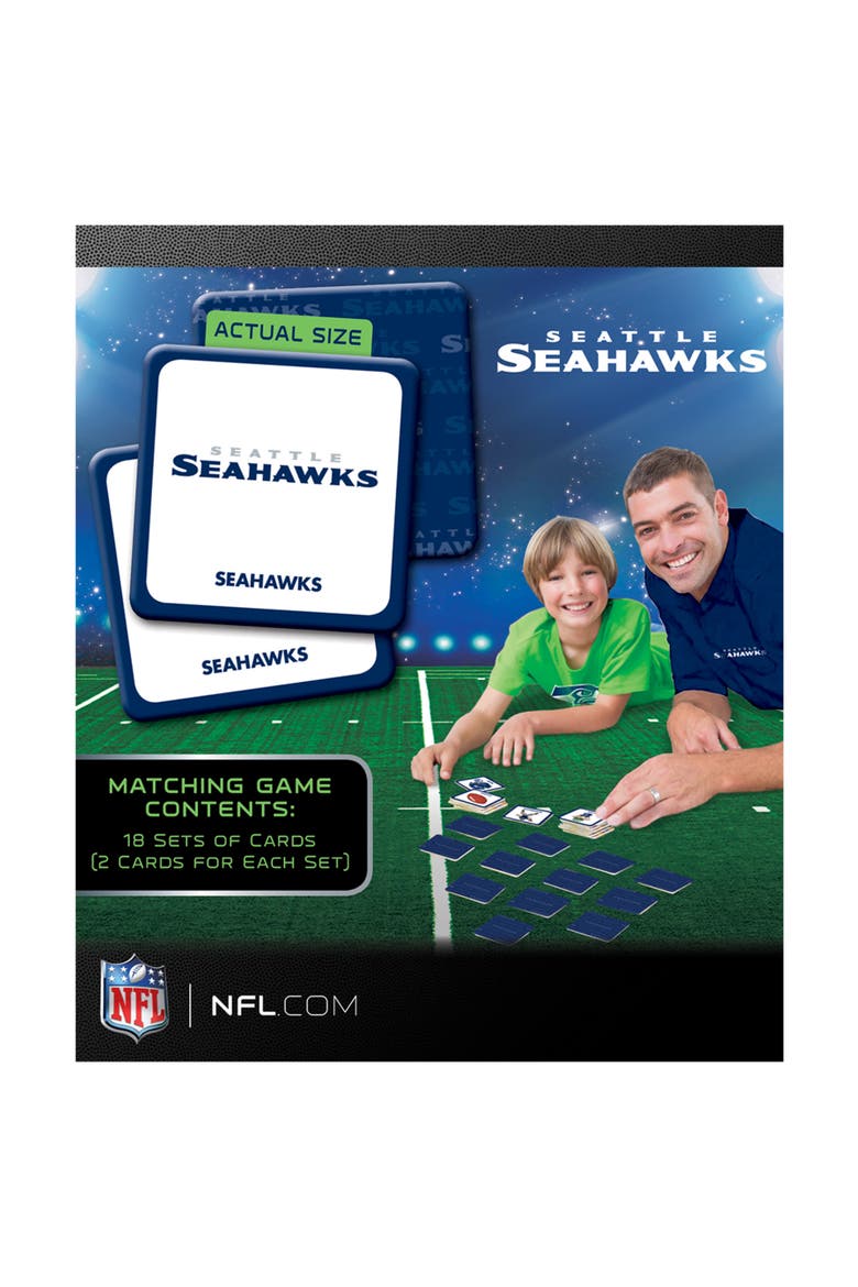 Seattle Seahawks Matching Game, Alternate, color, Multicolor