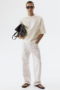 H&M Oversized Fit Scuba Knit T-shirt