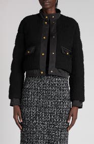 Moncler Blandy Bouclé Down Jacket
