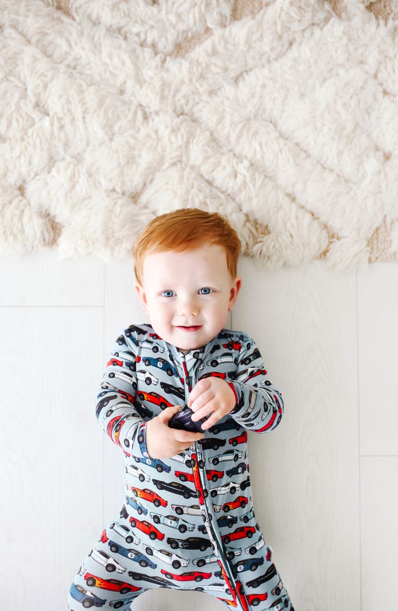 Posh Peanut Miles Zip Footie, Alternate, color, Miles