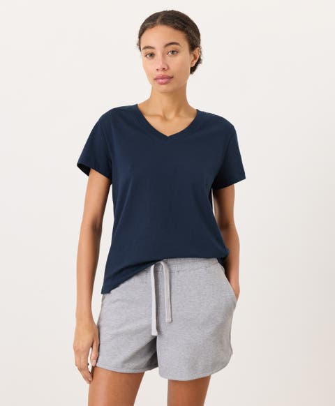 Organic Cotton Women's Softspun Essential V-Neck Tee