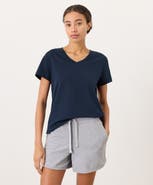 Pact Organic Cotton Softspun Essential V-Neck Tee