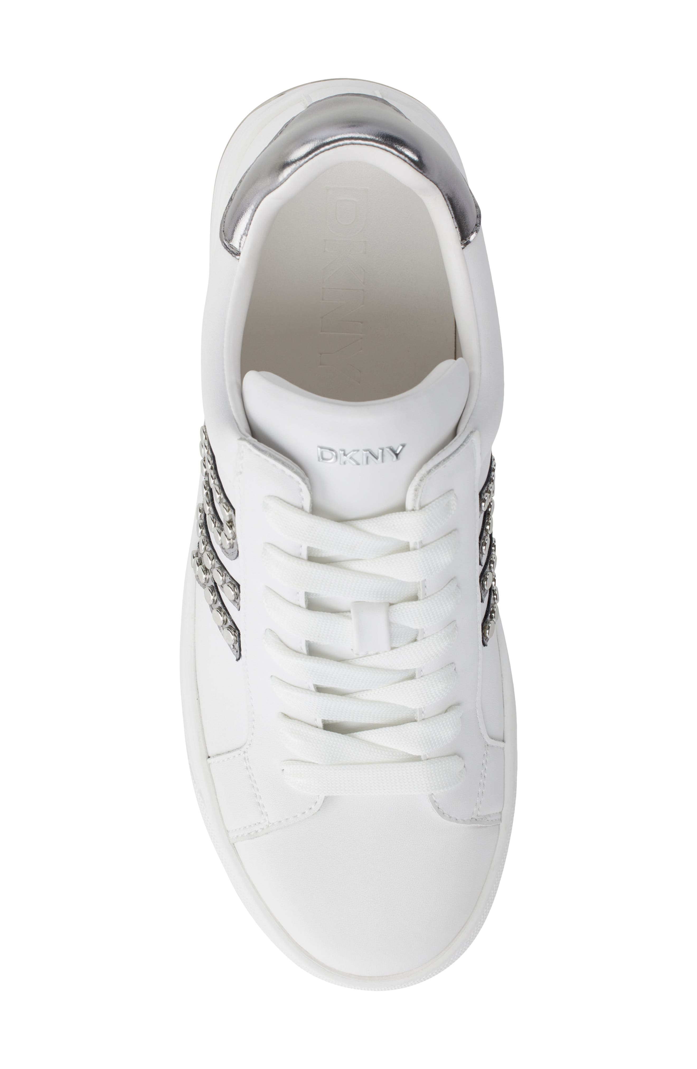 DKNY Abeni Sneaker, Alternate, color, White/ Nick