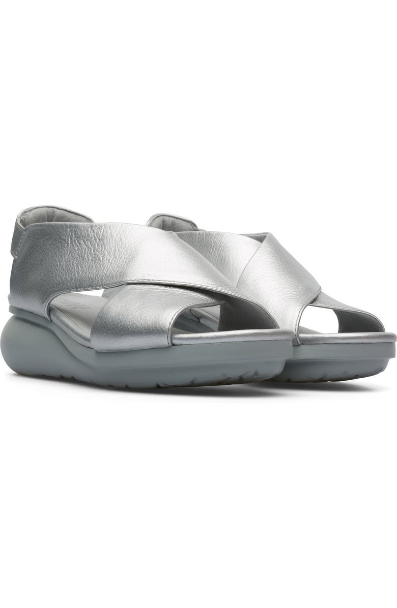 Camper Balloon Slingback Wedge Sandal, Main, color,