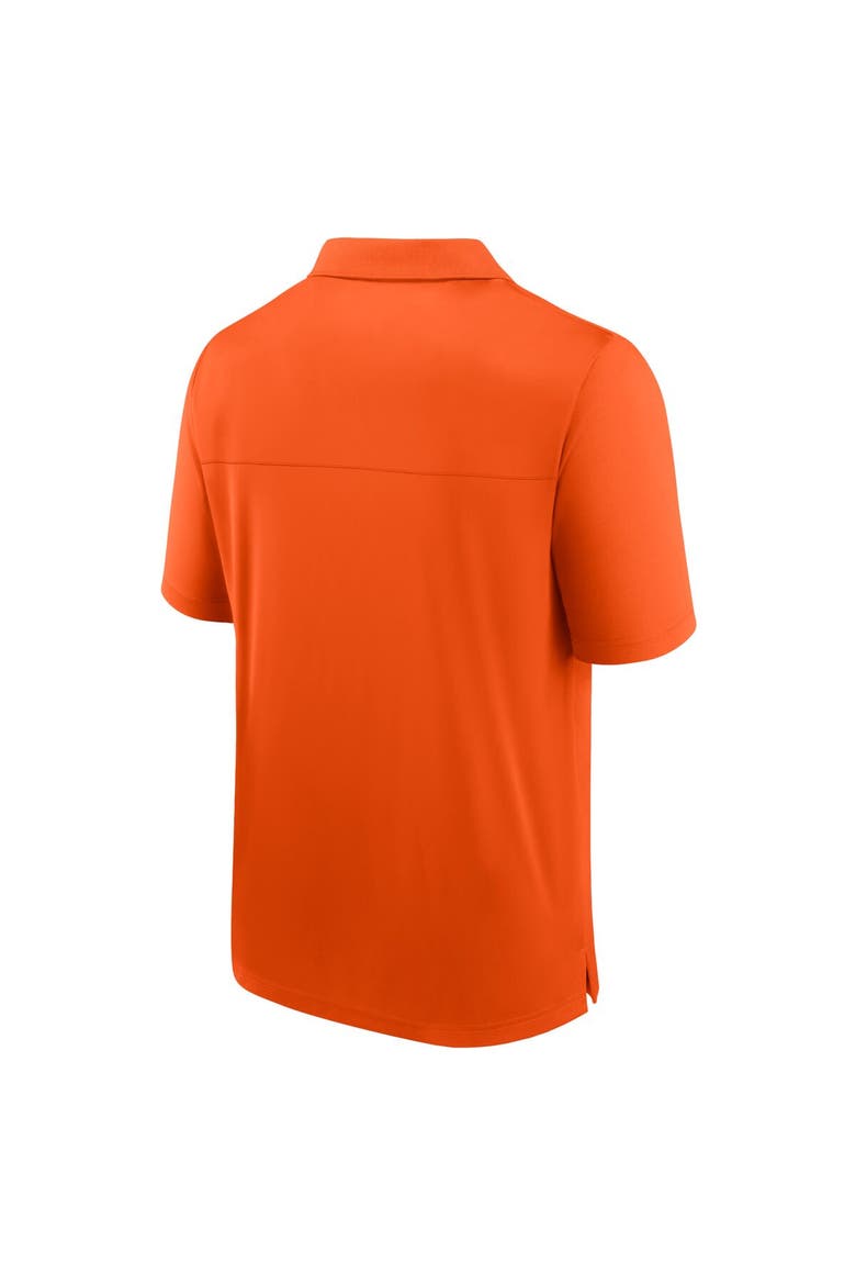 Men's Fanatics Branded  Orange Philadelphia Flyers Left Side Block Polo, Alternate, color, Orange