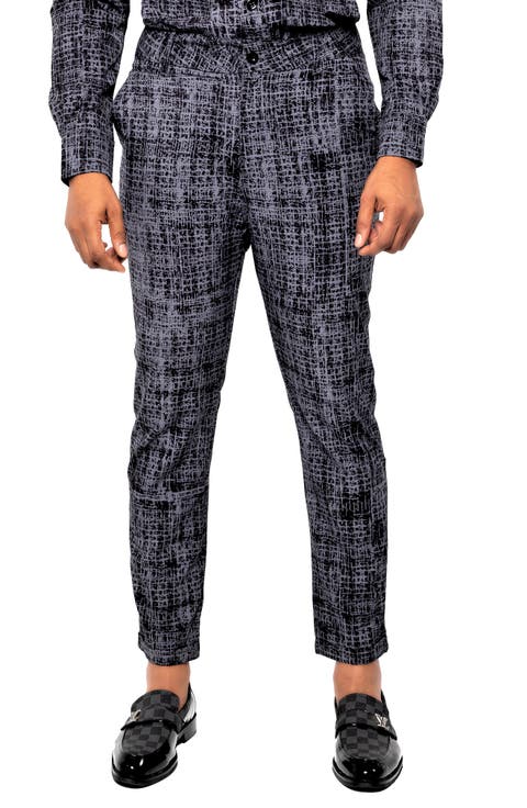 Printed Straight Leg Pants