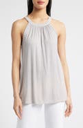 Loveappella Tile Print Knit Tank