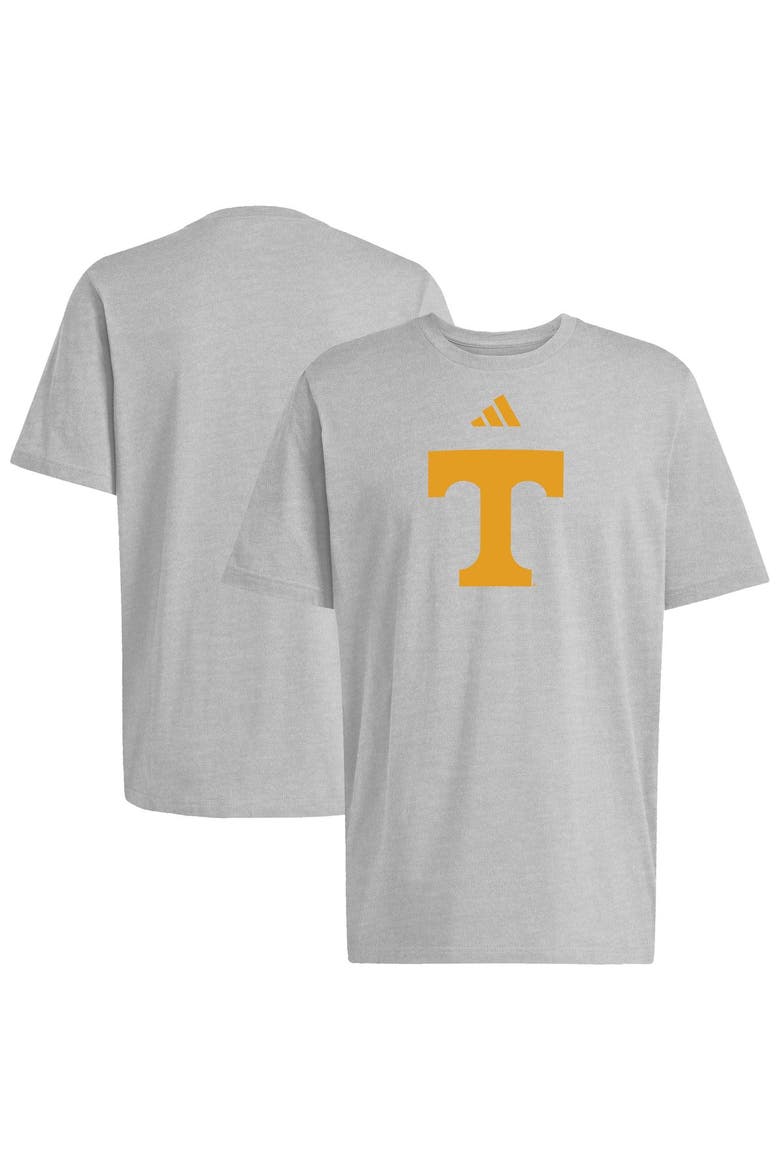 Men's adidas  Gray Tennessee Volunteers Primary Logo T-Shirt, Main, color, Gray