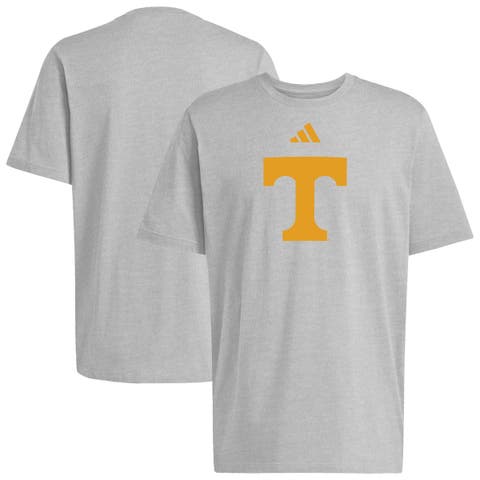 Men's adidas  Gray Tennessee Volunteers Primary Logo T-Shirt