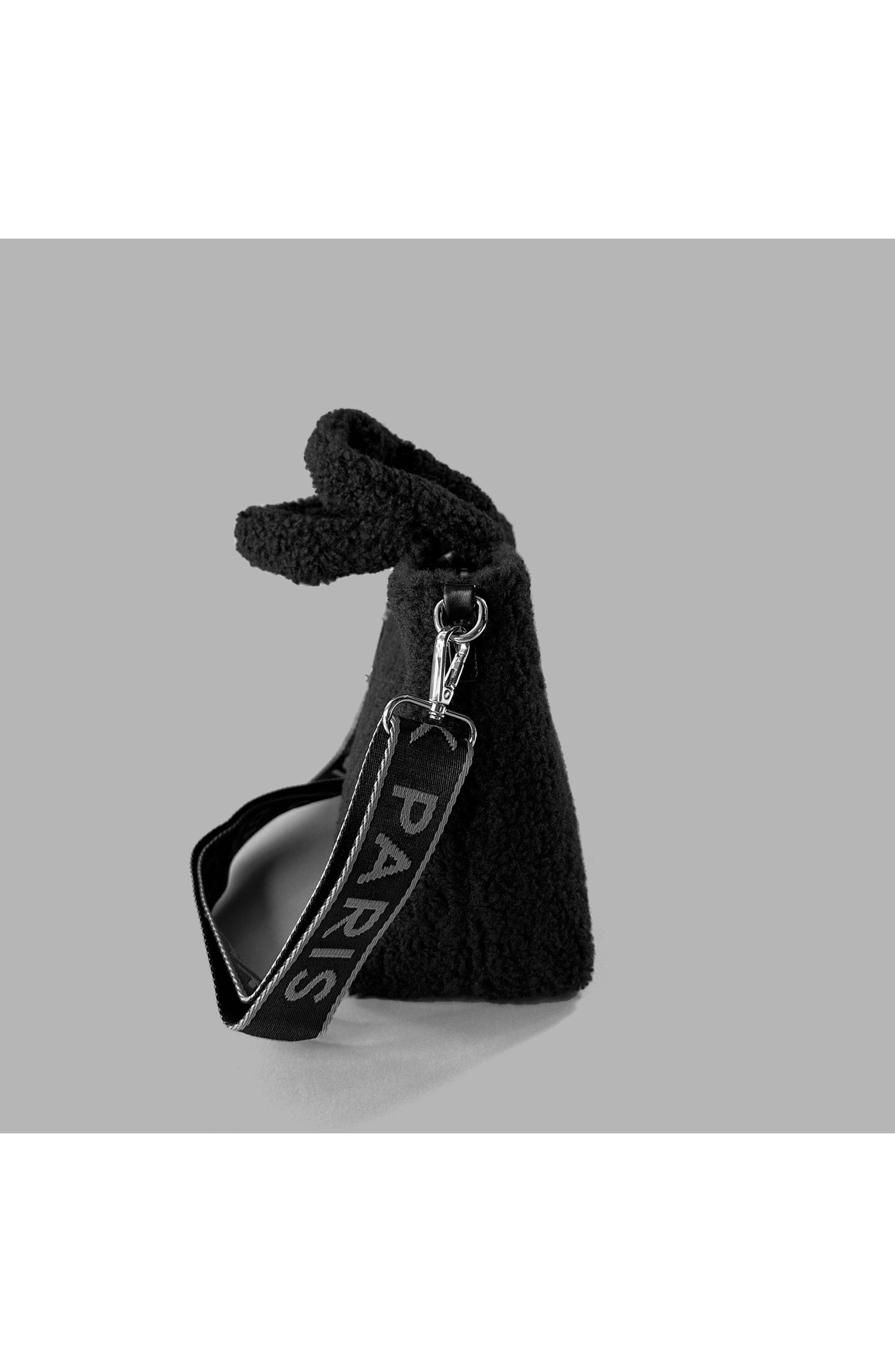 Blvck Paris Blvck Shearling Bag, Alternate, color, 