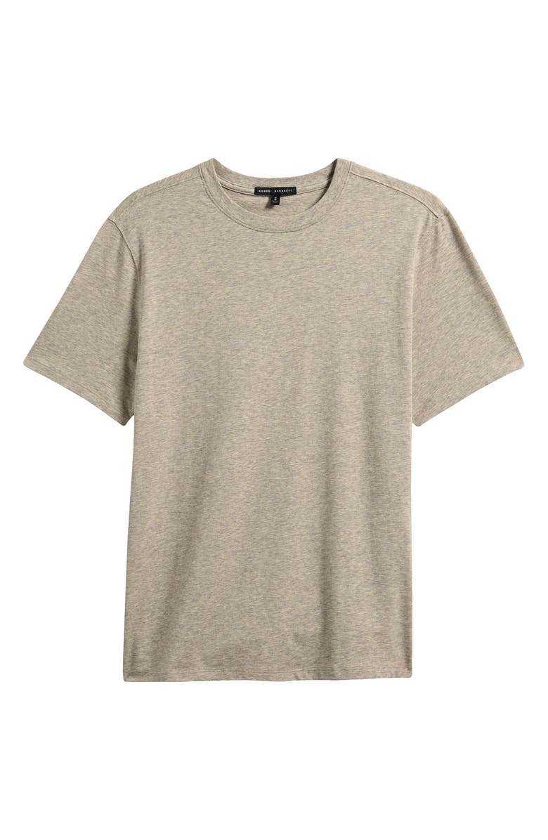 Robert Barakett Colson Mélange Stretch Pima Cotton T-Shirt, Alternate, color, Oatmeal