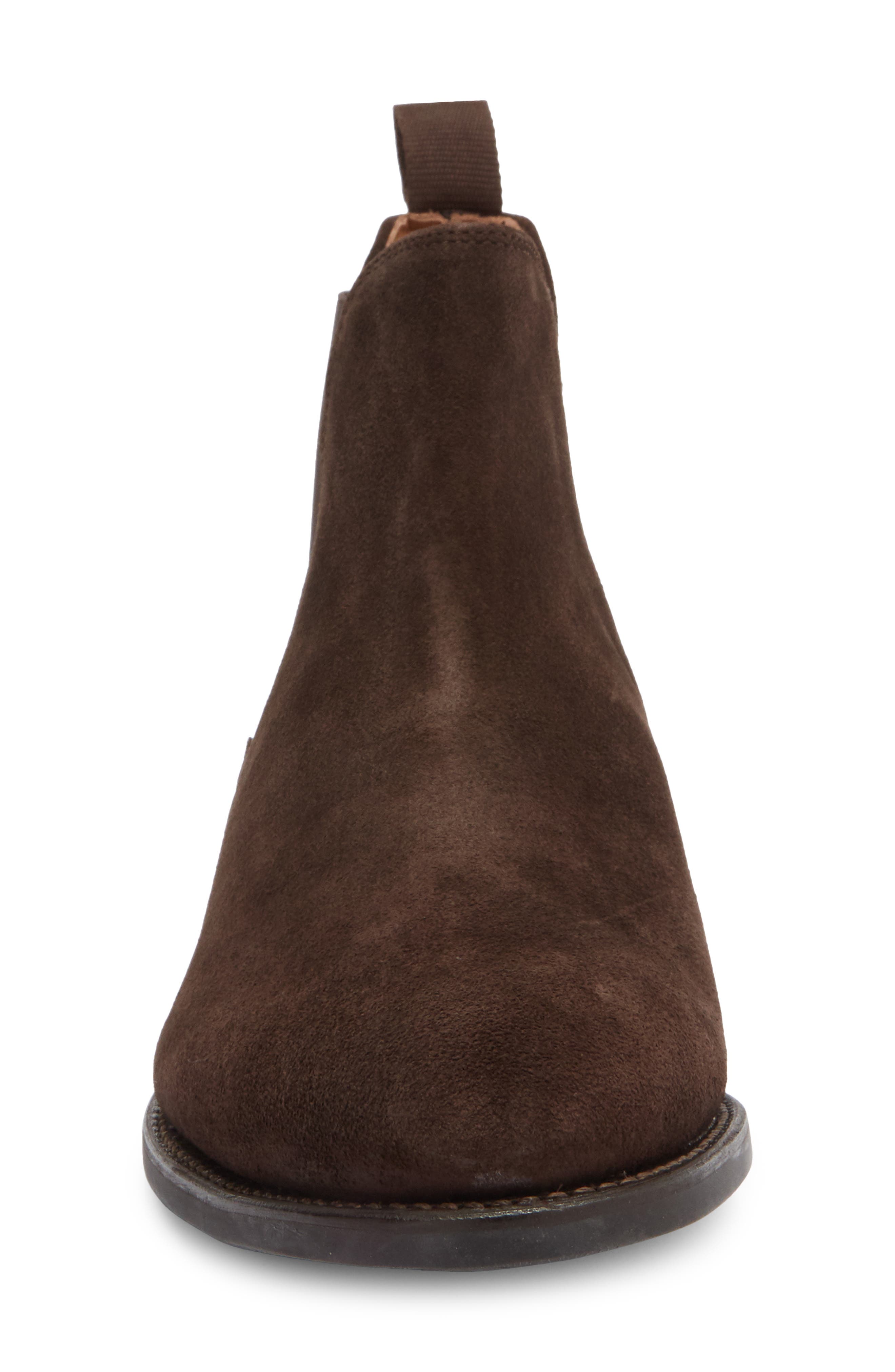 Allen Edmonds Driggs Chelsea Boot, Alternate, color, Chocolate