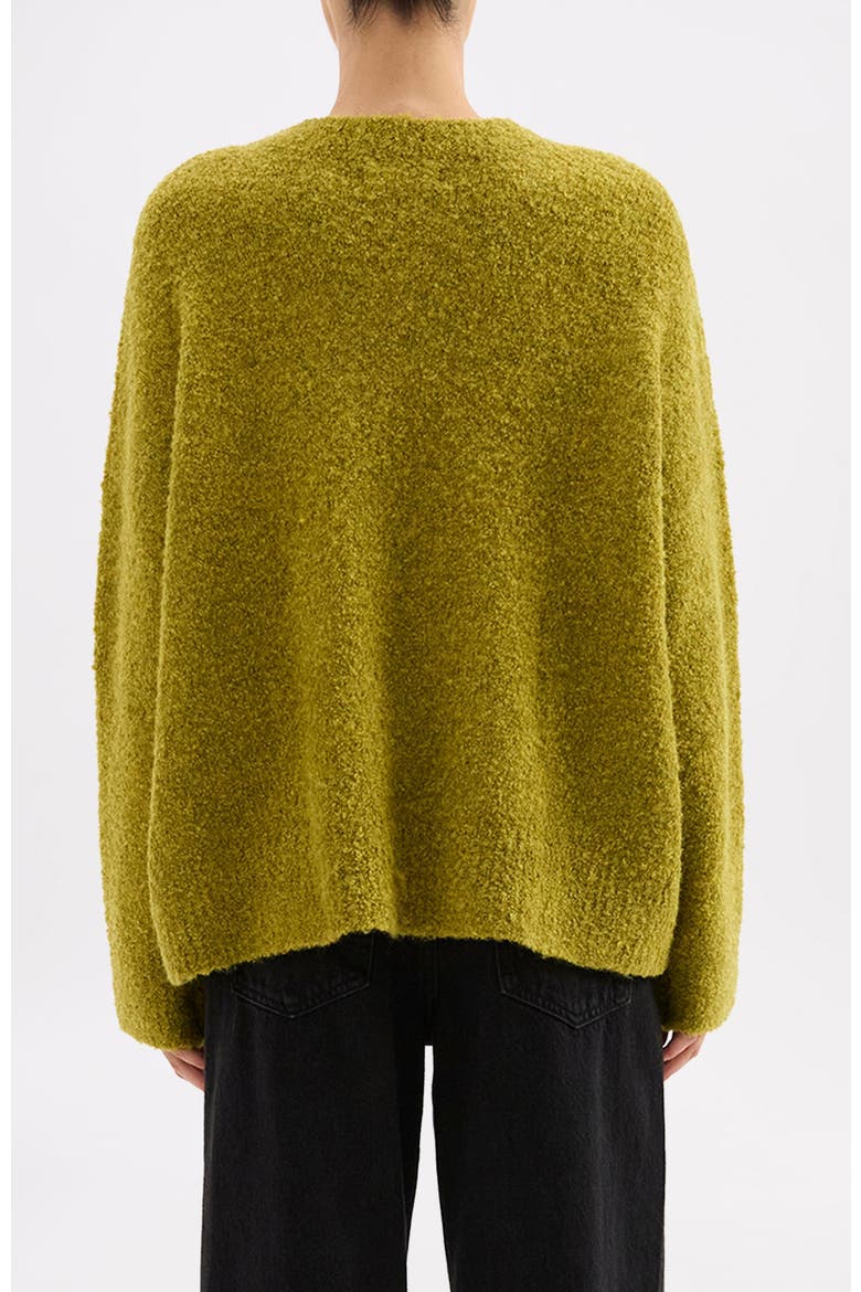 Elias Knit Sweater, Alternate, color, Matcha