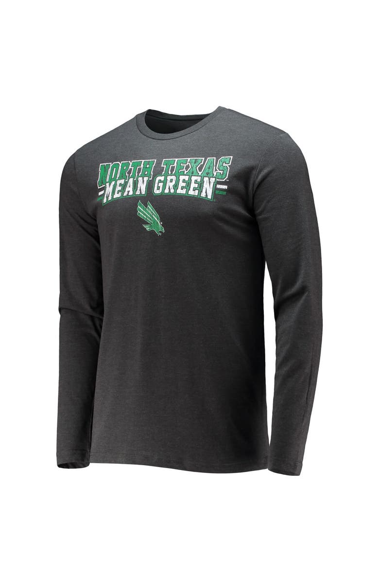 CONCEPTS SPORT Men's Concepts Sport Kelly Green/Heathered Charcoal North Texas Mean Green Meter Long Sleeve T-Shirt & Pants Sleep Set, Main, color, Kelly Green