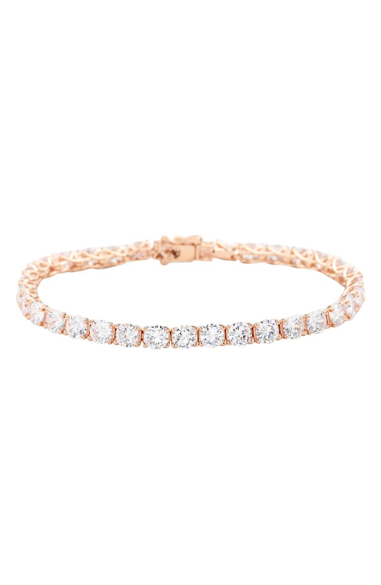 SUZY LEVIAN CZ Tennis Bracelet, Main, color, Rose