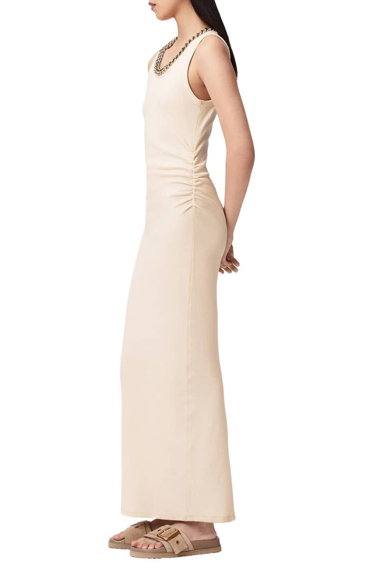Lucy Sleeveless Body-Con Dress, Alternate, color, MALLOW WHITE