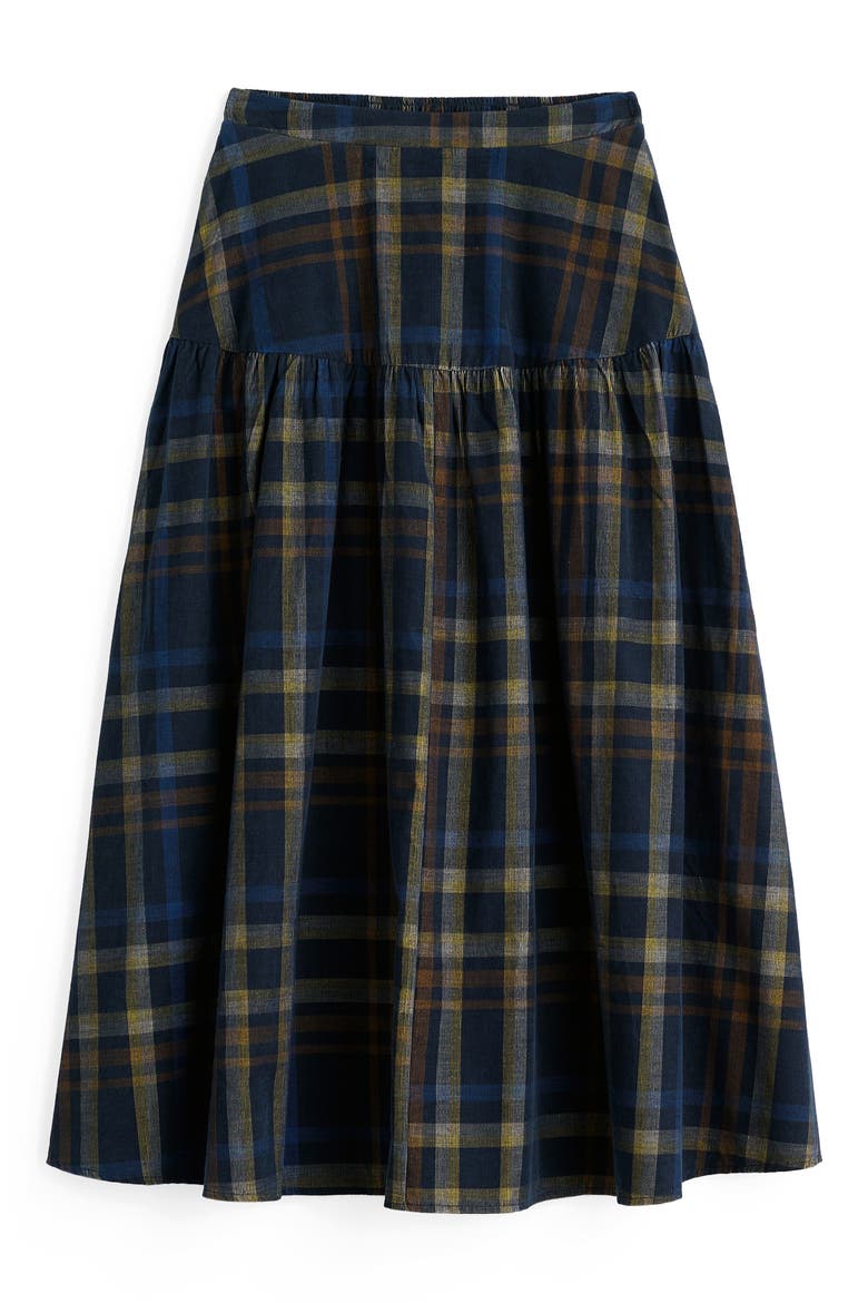 Hamlyn Midi Skirt, Alternate, color, HONESTY BRIGHT MARINE