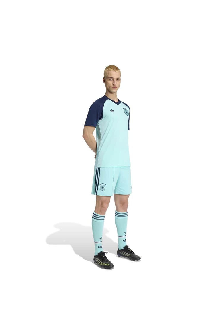 Men's adidas Turquoise Germany National Team 2026 Pre-Match Top, Alternate, color, Turquoise