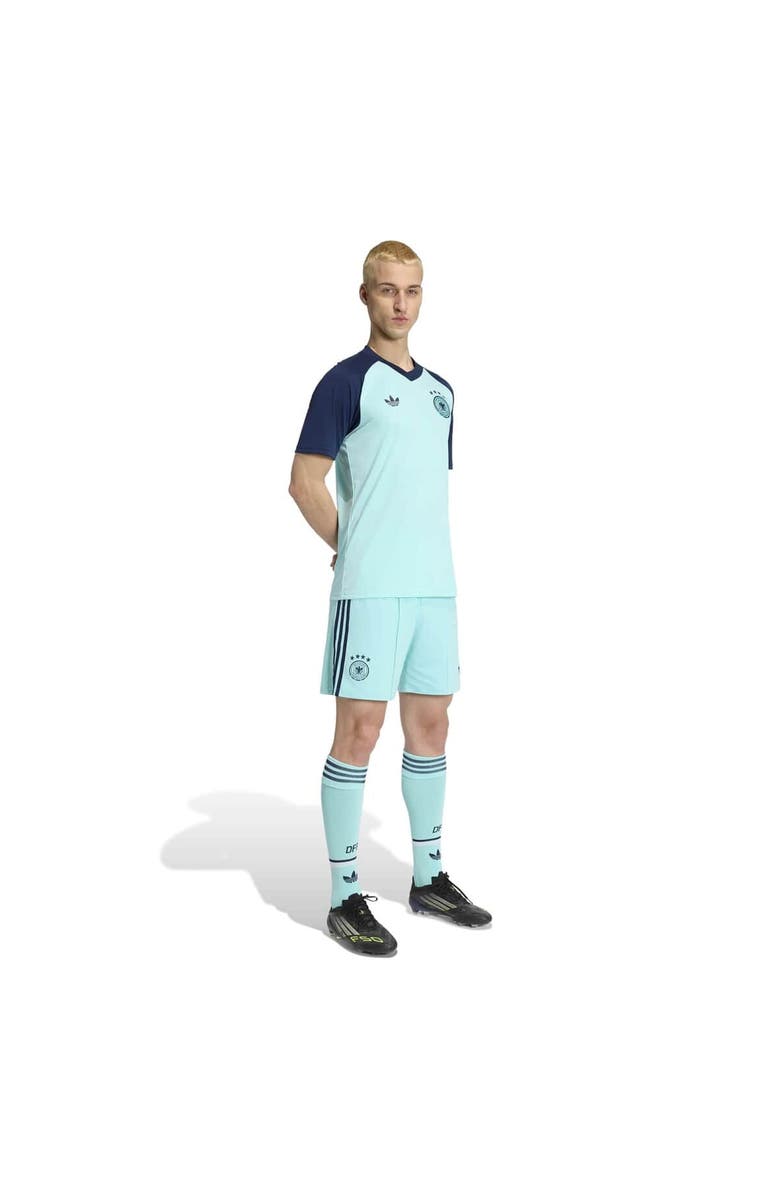 adidas Men's adidas Turquoise Germany National Team 2026 Pre-Match Top, Alternate, color, Turquoise