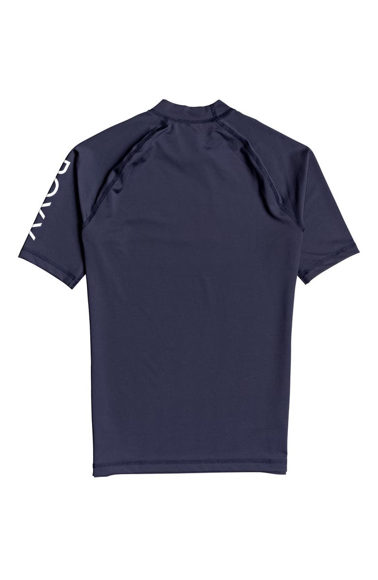 Roxy Whole Hearted Short Sleeve Rashguard, Alternate, color,