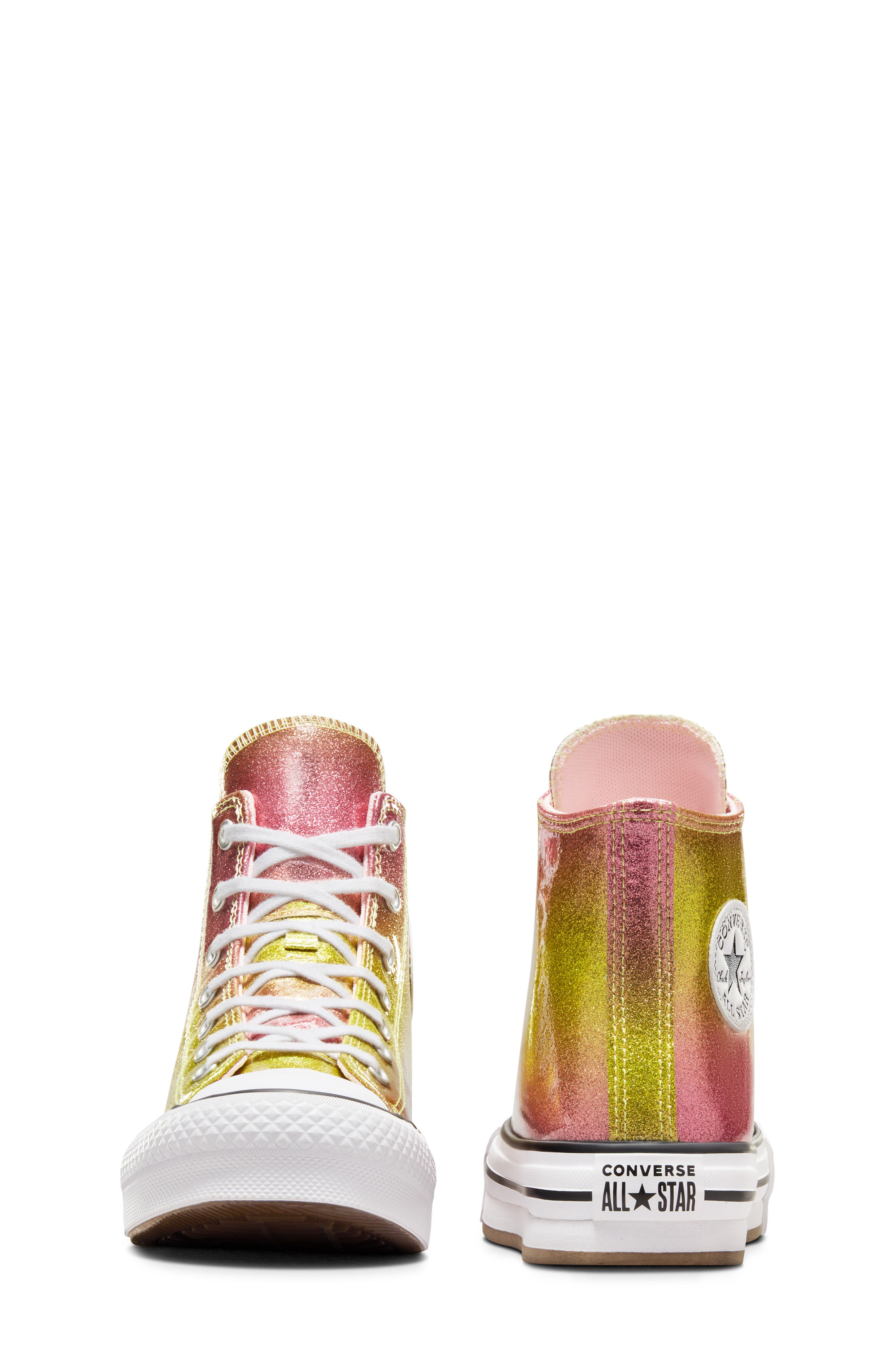 Converse Kids' Chuck Taylor<sup>®</sup> All Star<sup>®</sup> EVA Lift High Top Platform Sneaker, Alternate, color, 