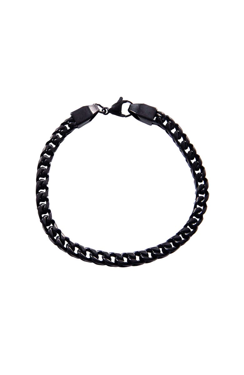 Lucky Brand Spiga Chain Bracelet, 8.75'' Chain, Alternate, color, Black