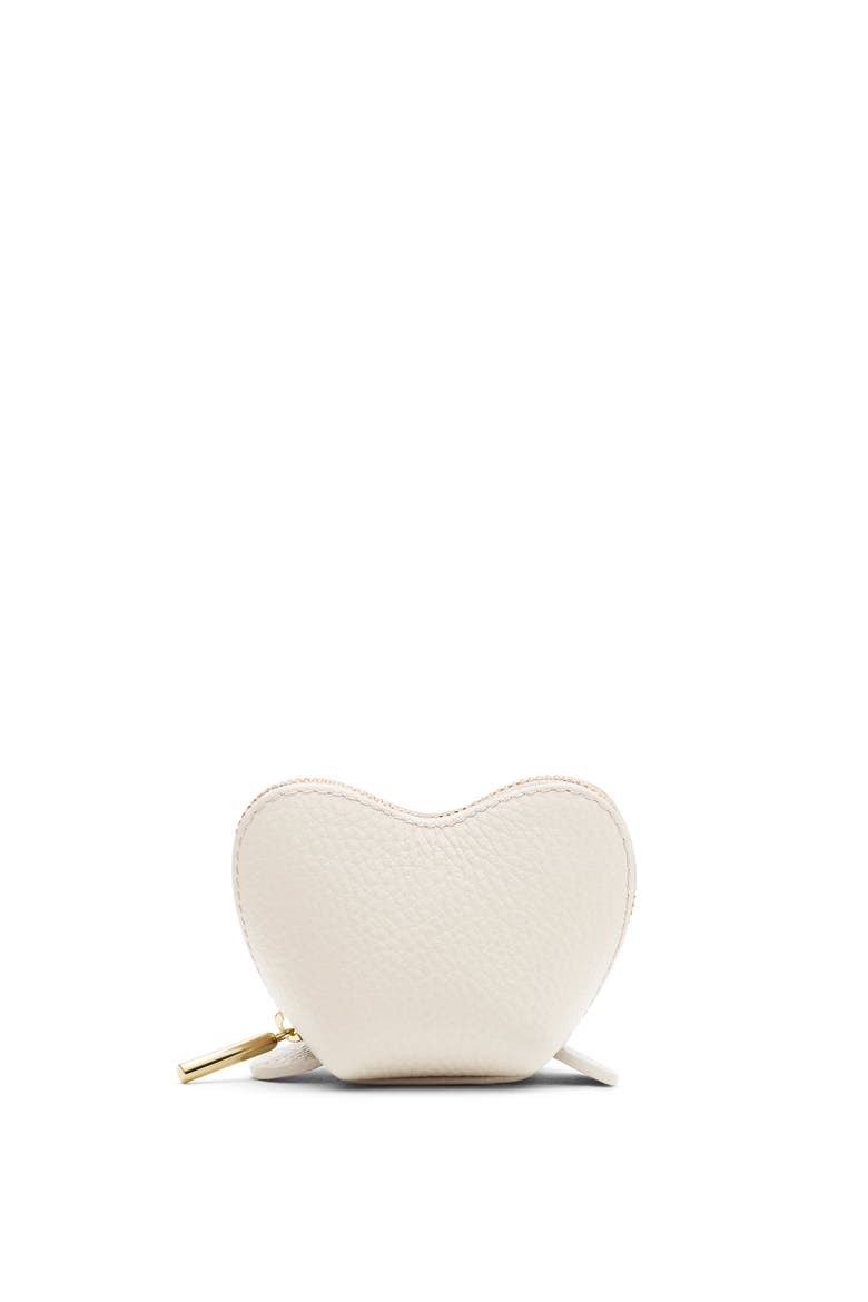 Tiny Heart Case, Main, color, Ecru
