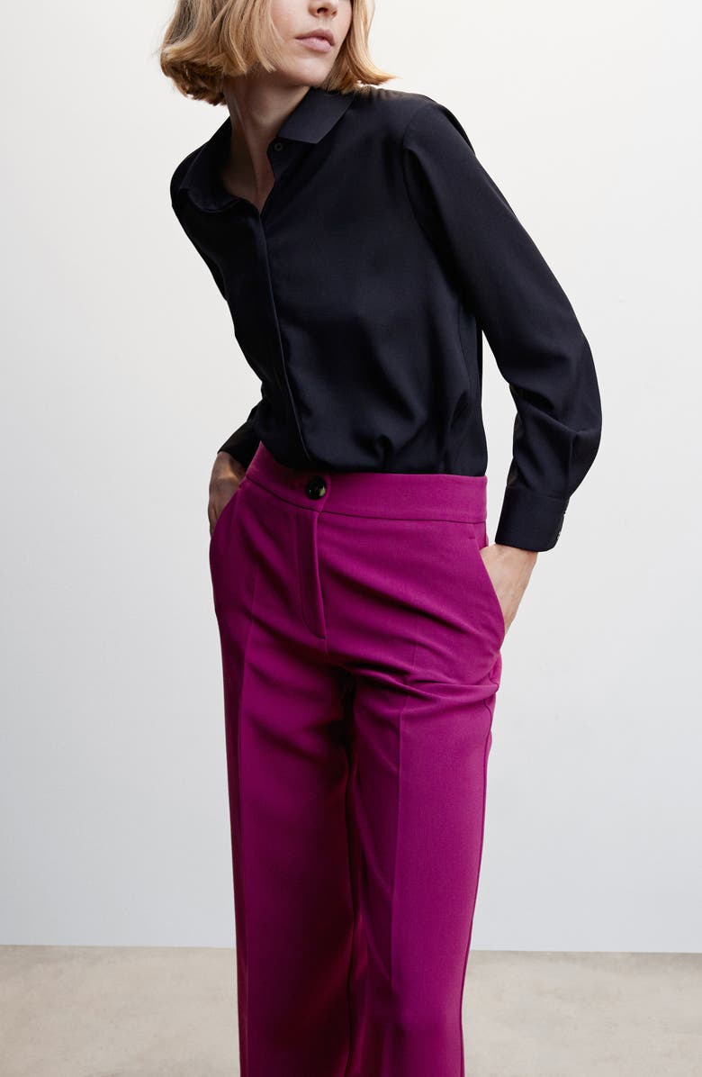 MANGO Palazzo Pants, Alternate, color,