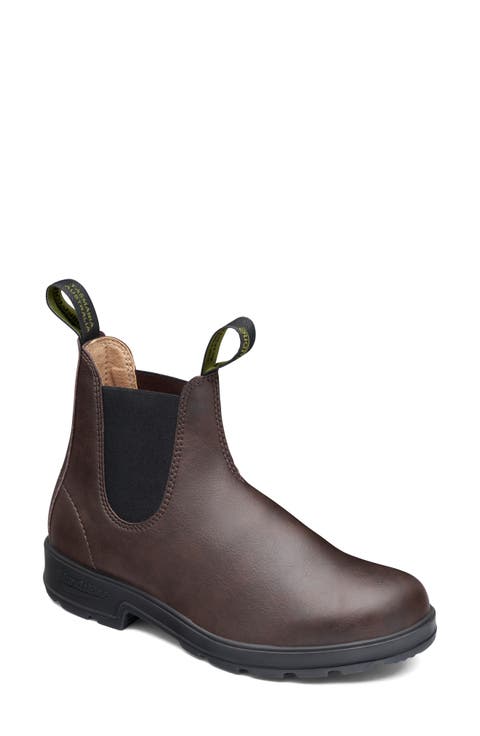 Faux Leather Chelsea Boot (Women)