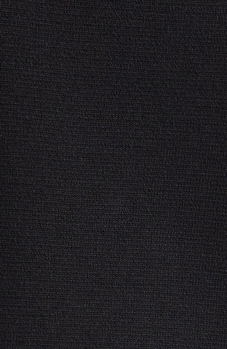 Balmain Button Detail Cardigan, Alternate, color, Black