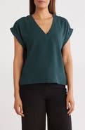 Bobeau Airflow V-Neck Top