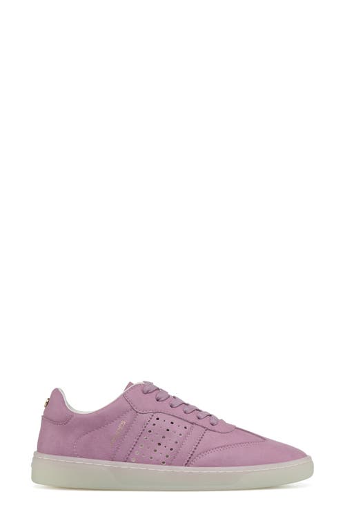 Jslides Hattie Perforated Low Top Sneaker In Purple