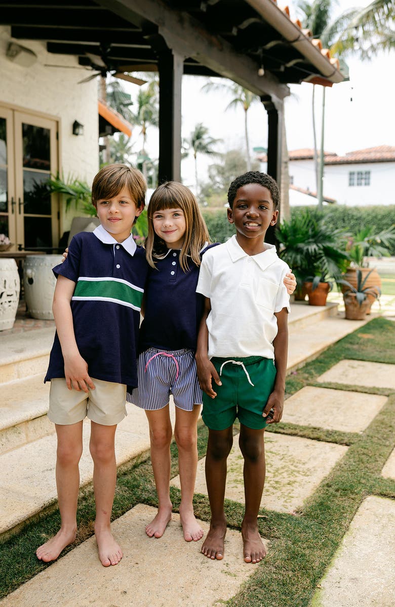 Little Paper Kids Sophie Polo, Alternate, color, Navy