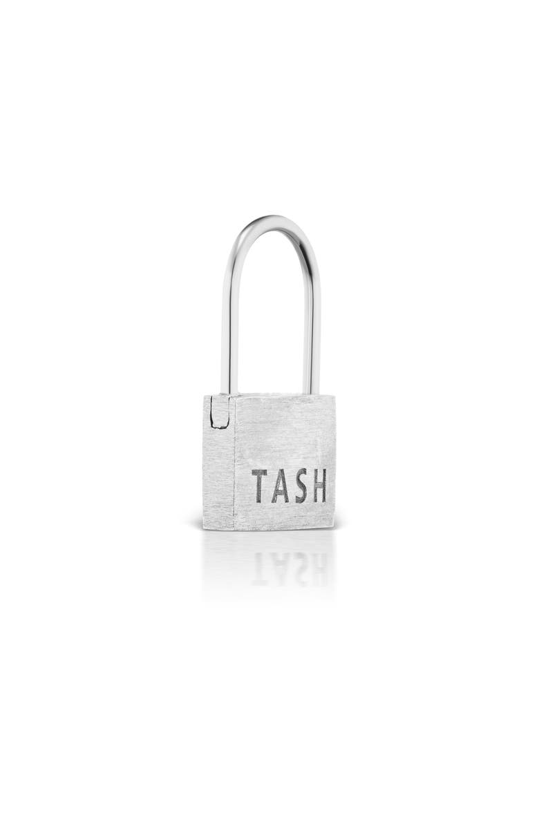MARIA TASH Padlock Clicker, Alternate, color, White Gold