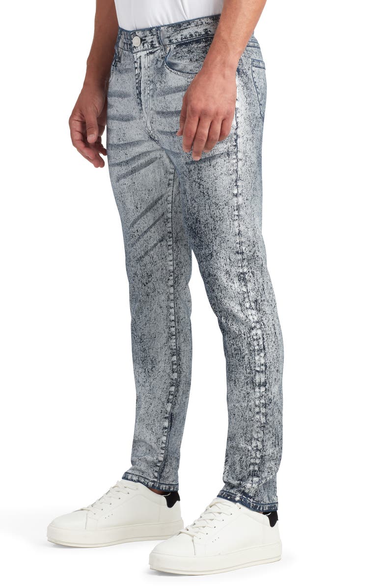 Monfrère Gretson Coated Slim Fit Jeans, Alternate, color, 