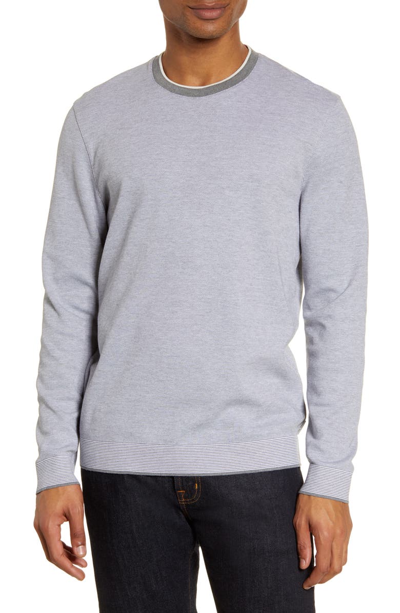 Ted Baker London Carriage Slim Fit Sweater, Main, color, 