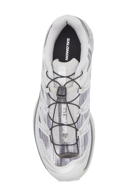 Salomon Gender Inclusive Xt-6 Trail Running Shoe In Black