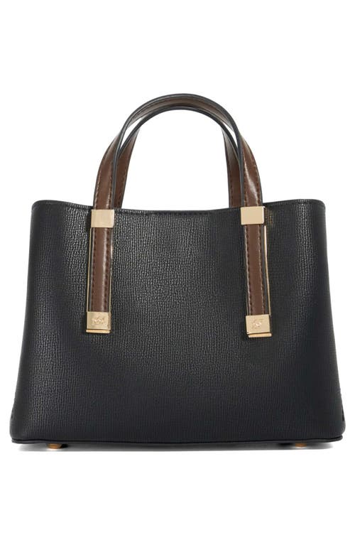 Dune London Dinky Dorry Convertible Crossbody Tote In Brown