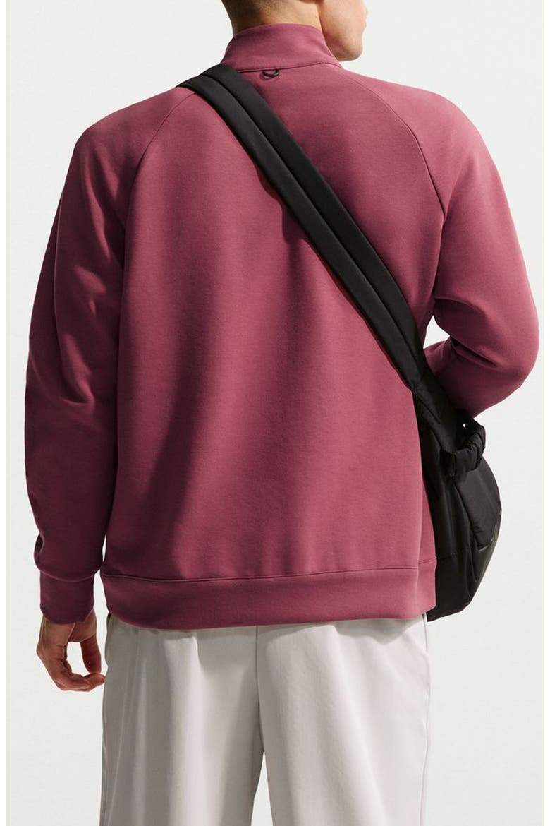 24.7 ImpossiblySoft Dri-FIT Half Zip Top, Alternate, color, PKSMOK/LTBLDR