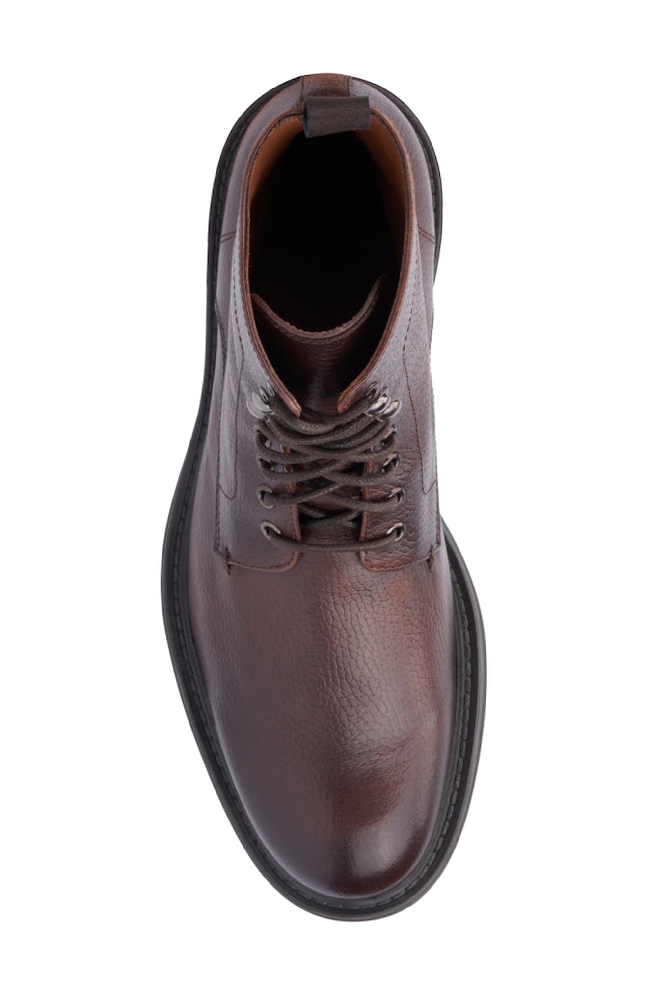 Bernardo Water Repellent Combat Boot, Alternate, color, BROWN BROWN
