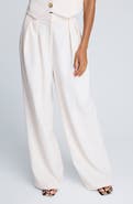 Kenneth Cole Double Pleat Twill Pants