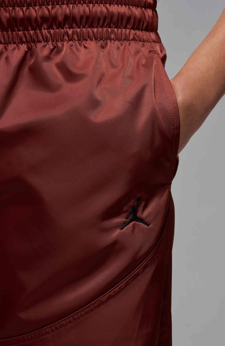 Jordan Brooklyn Water Repellent Pants, Alternate, color, Dark Pony/ Black