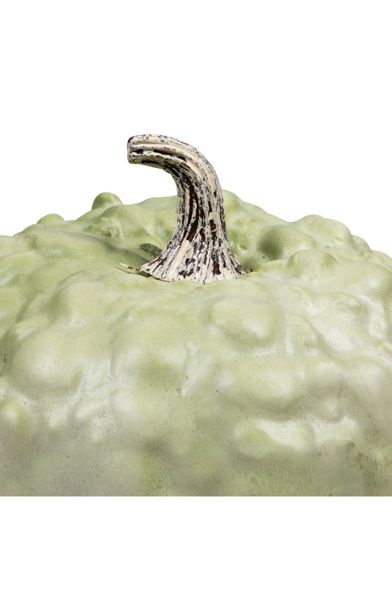 Northlight Knucklehead Pumpkin Fall Harvest Decoration - 7.5" - Light Green, Alternate, color, 