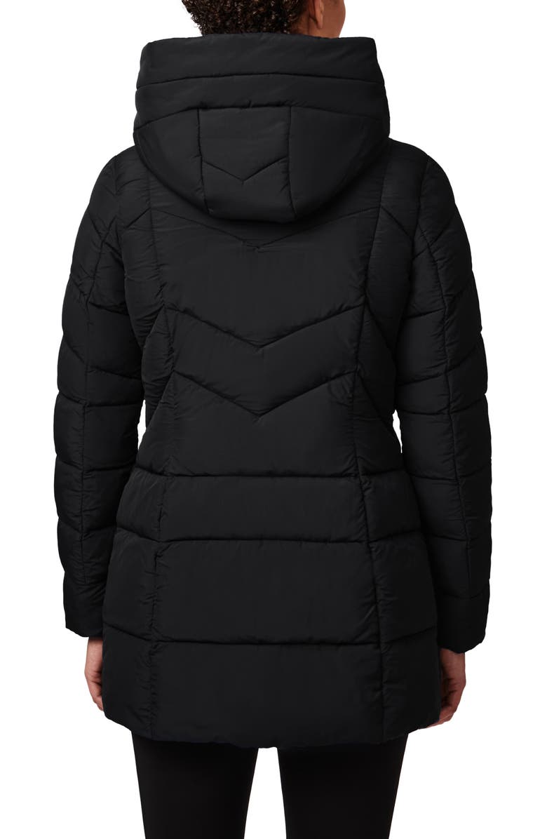 Hooded Water Resistant Puffer Jacket