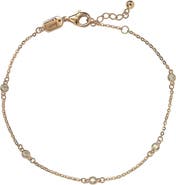 SUZY LEVIAN 14K Rose Gold Diamond Bracelet - 0.15ctw