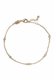 SUZY LEVIAN 14K Rose Gold Diamond Bracelet - 0.15ctw