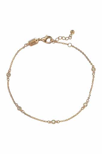 14K Rose Gold Diamond Bracelet - 0.15ctw
