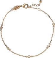 SUZY LEVIAN 14K Rose Gold Diamond Bracelet - 0.15ctw