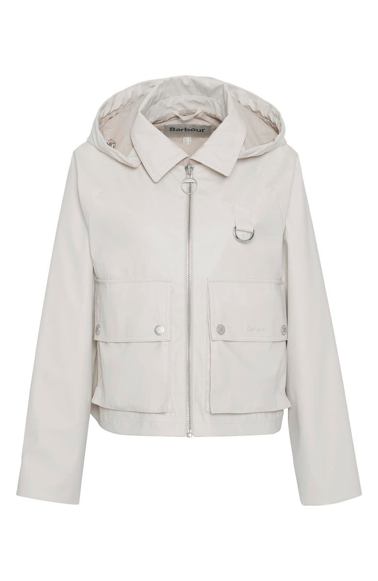 Barbour June Showerproof Jacket with Removable Hood, Alternate, color,
